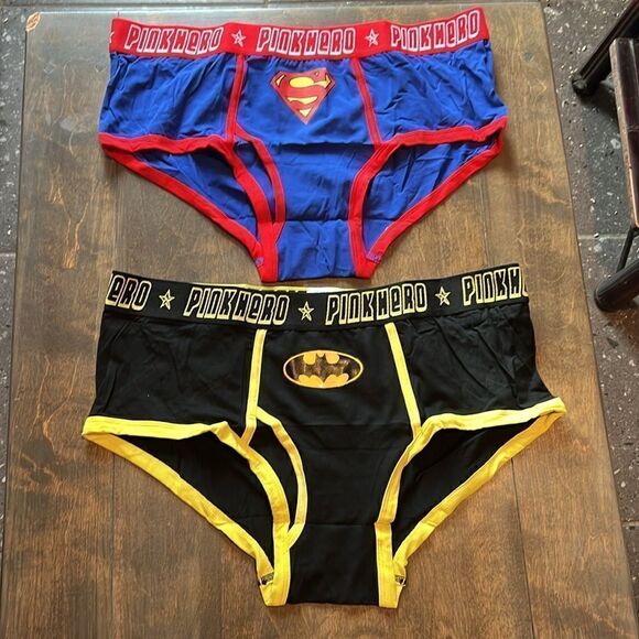 New Sexy Superman & Batman Premium Superhero Mens Cotton Underwear Briefs XXL - Picture 6 of 11